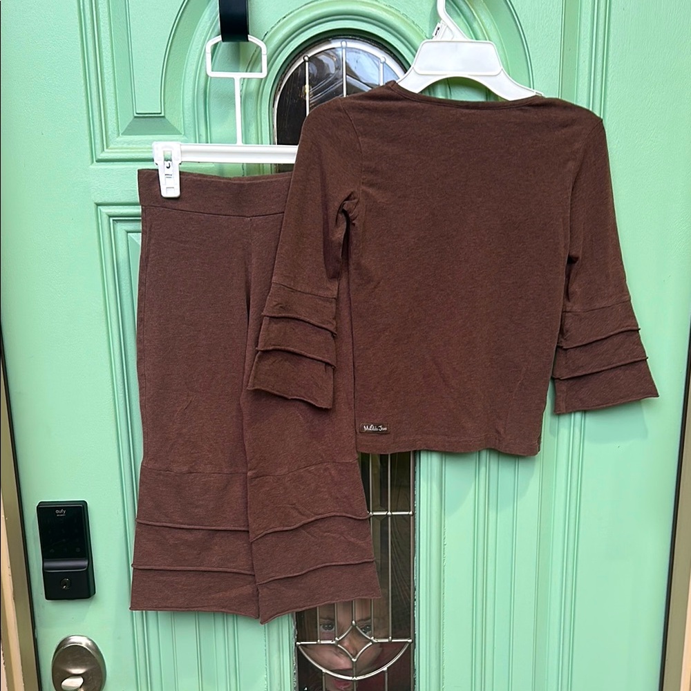 Matilda Jane Brown Kids Matching Set